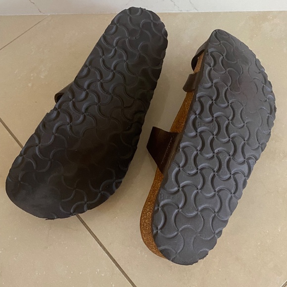 Birkenstock Germany Mayari Copper Slip On Sandals Size 38 Regular/ Wide - Picture 4 of 13